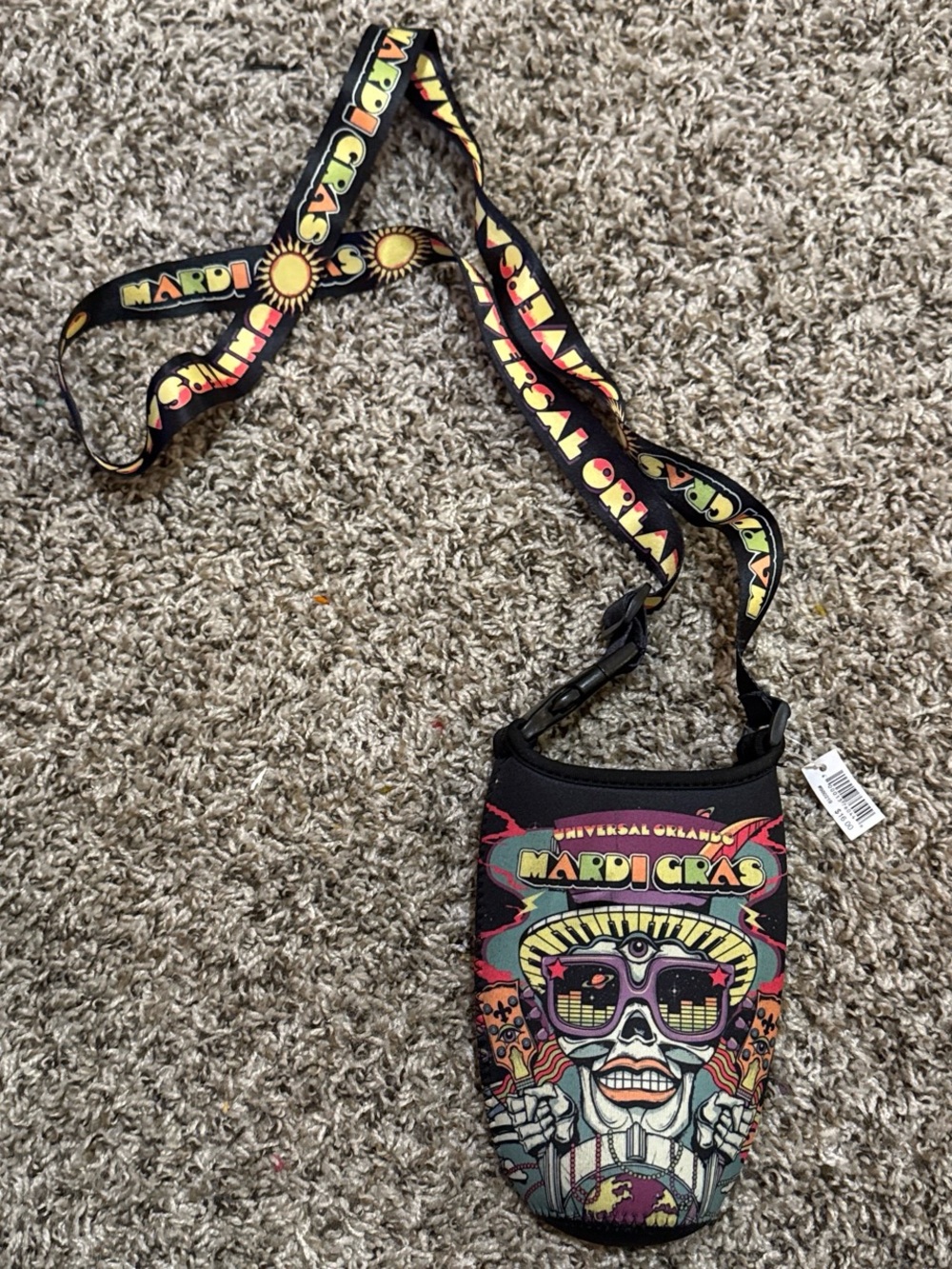 Universal Orlando Mardi Gras Cup Holder